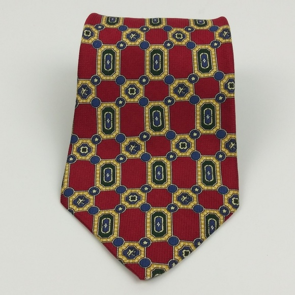 Tommy Hilfiger Men's 100% Italian Silk Neck Tie - Picture 4 of 8